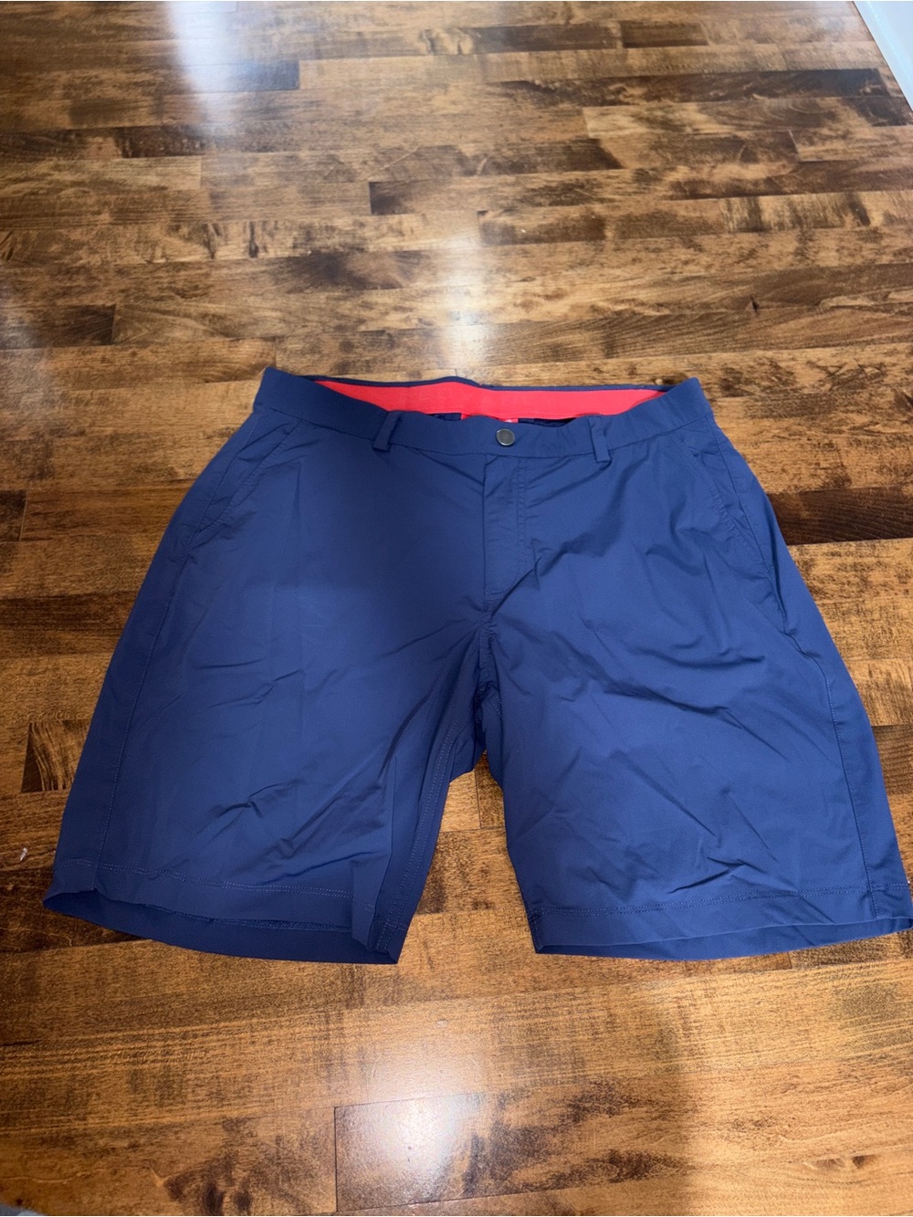 Men's Athletic Navy Blue Shorts with nice Waistband